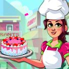 Chơi Game Làm bánh kem socola dâu tây